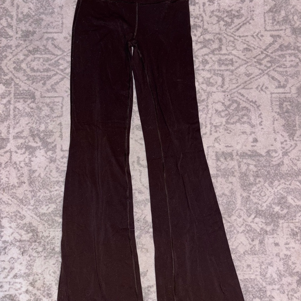 Garage Espresso Brown  Flared Trousers